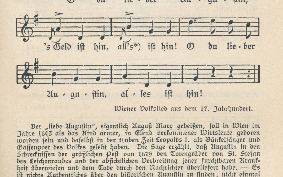Oh, Du lieber Augustin